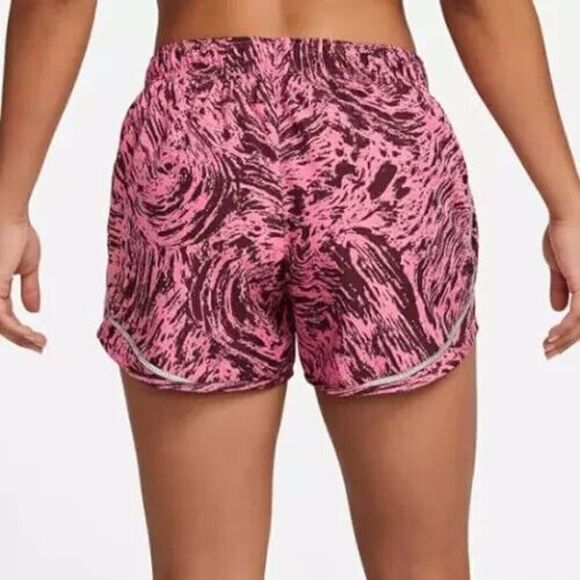Nike DQ6673-684 Women's Sz M Pink/Maroon Dri-FIT Icon Clash Tempo Running Shorts - Picture 8 of 8